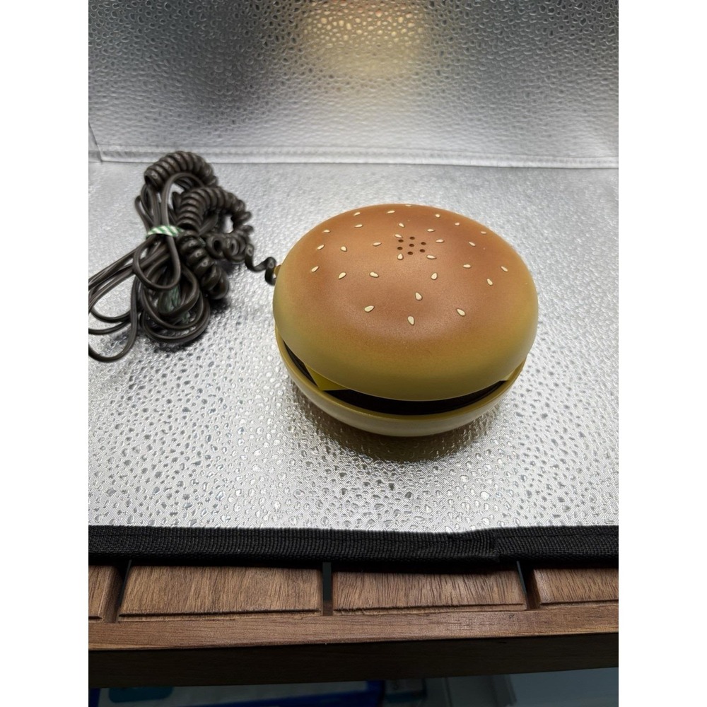 Hamburger Cheeseburger  Novetly Land Line Corded  Telephone